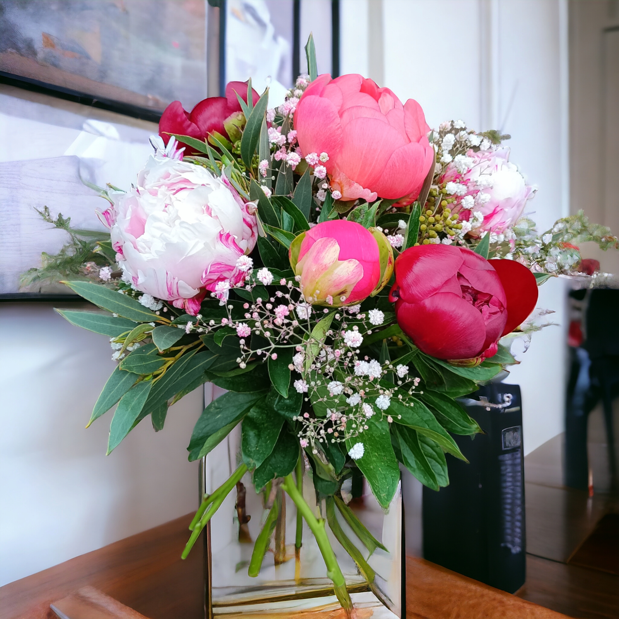 Maman pivoines